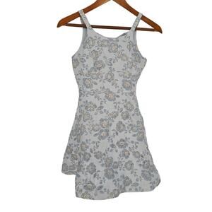 NWT Speechless Blue Floral Jacquard  A-Line Party Dress Girls 12 Holiday